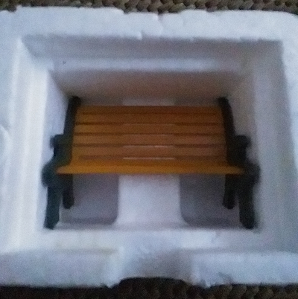 Department 56 Wrought Iron Bench